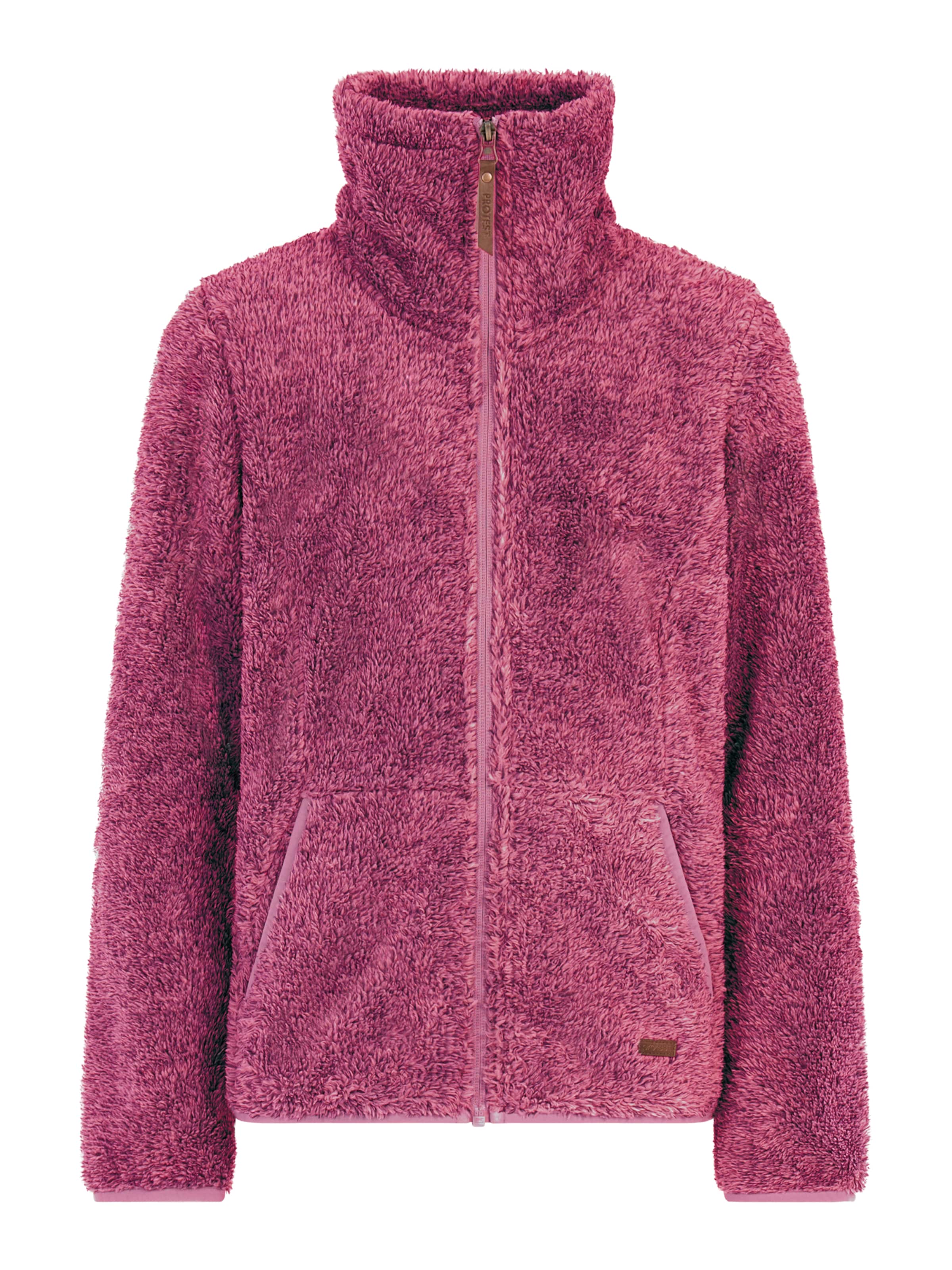 PROTEST Спортивная куртка 'RIRI' в Ярко-розовый: спереди