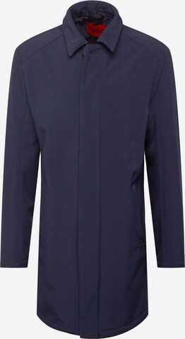 HUGO Between-Seasons Coat 'Marec' in Blue: front