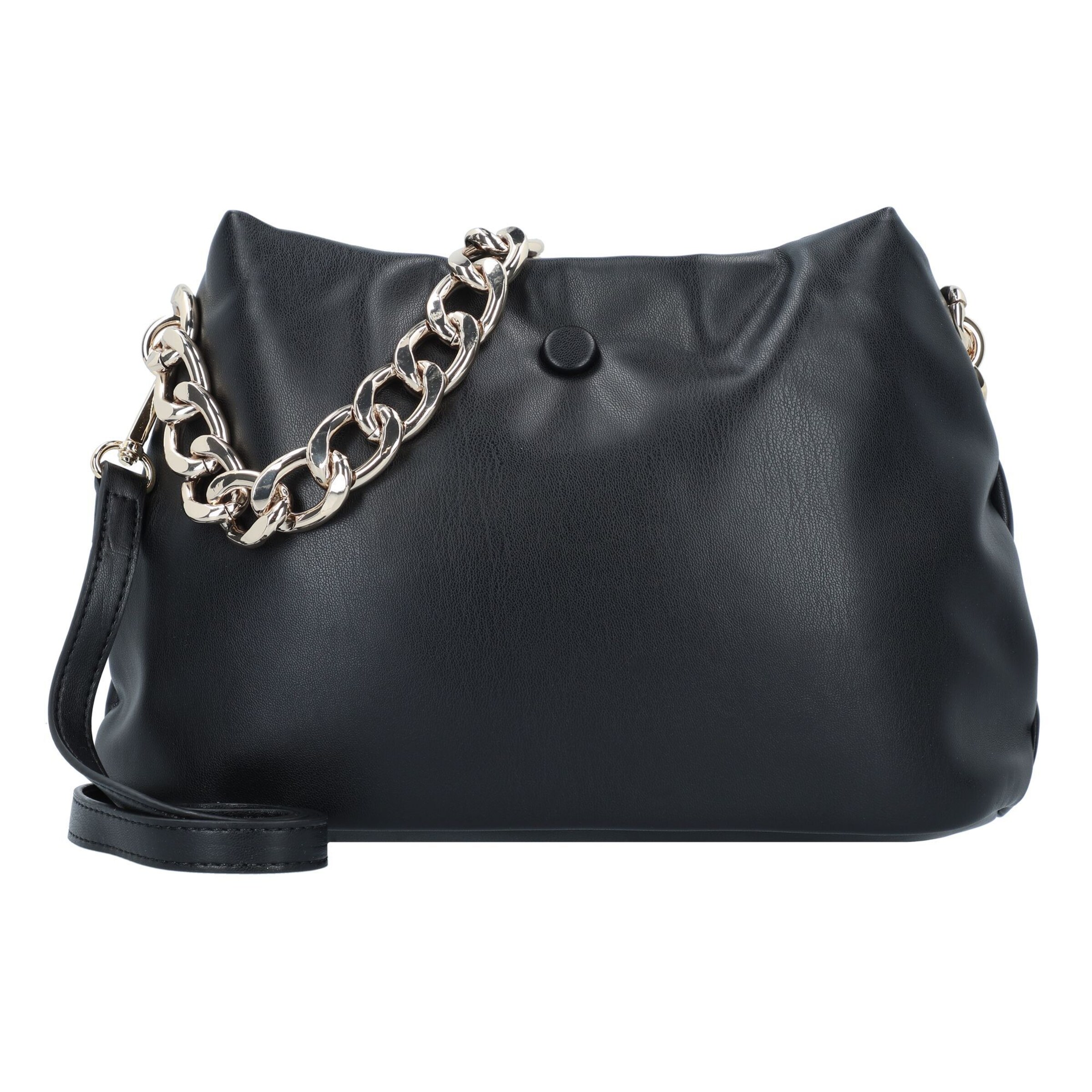 Borsa a spalla 'Eke ' di Seidenfelt in nero: frontale