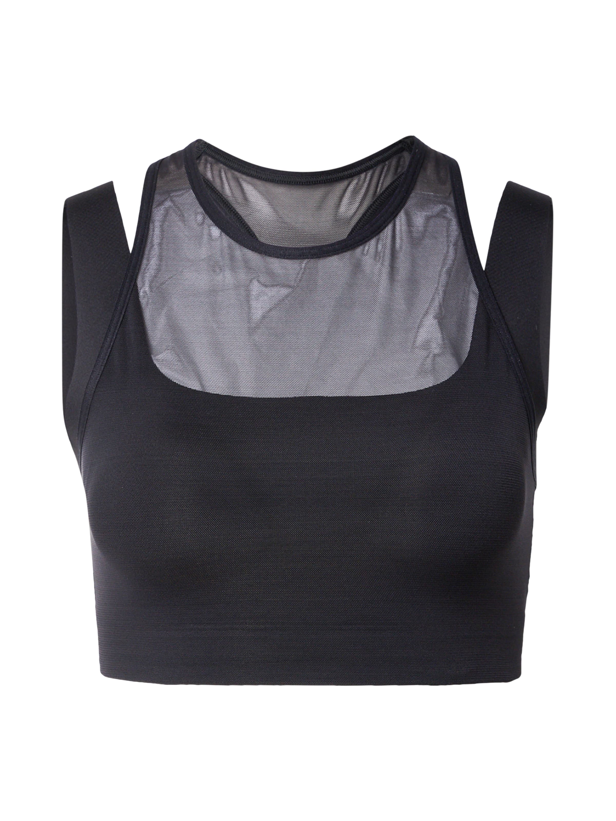 THE NORTH FACE Bustier Urheilurintaliivit 'REFINA' värissä musta: etupuoli