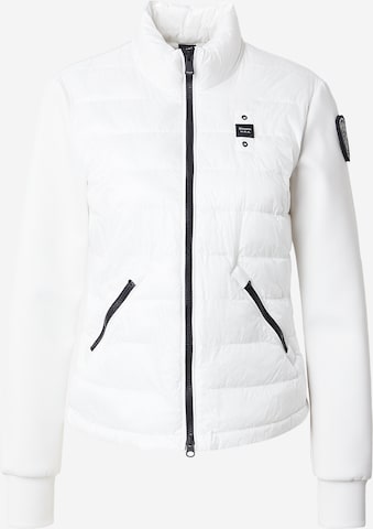 Blauer.USA Přechodná bunda – bílá: přední strana