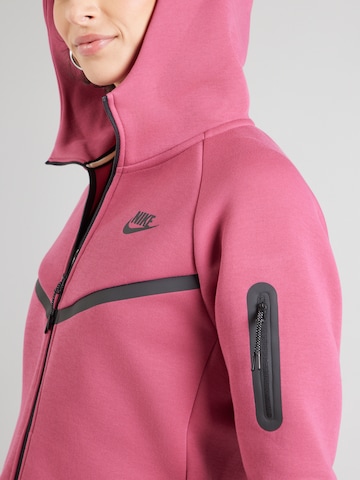 Nike Sportswear Sweatjakke 'TCH FLC 2' i pink