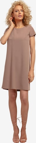 Robe TESSITA en marron : devant