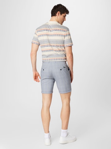 JACK & JONES Slimfit Chinosy 'Connor' w kolorze niebieski