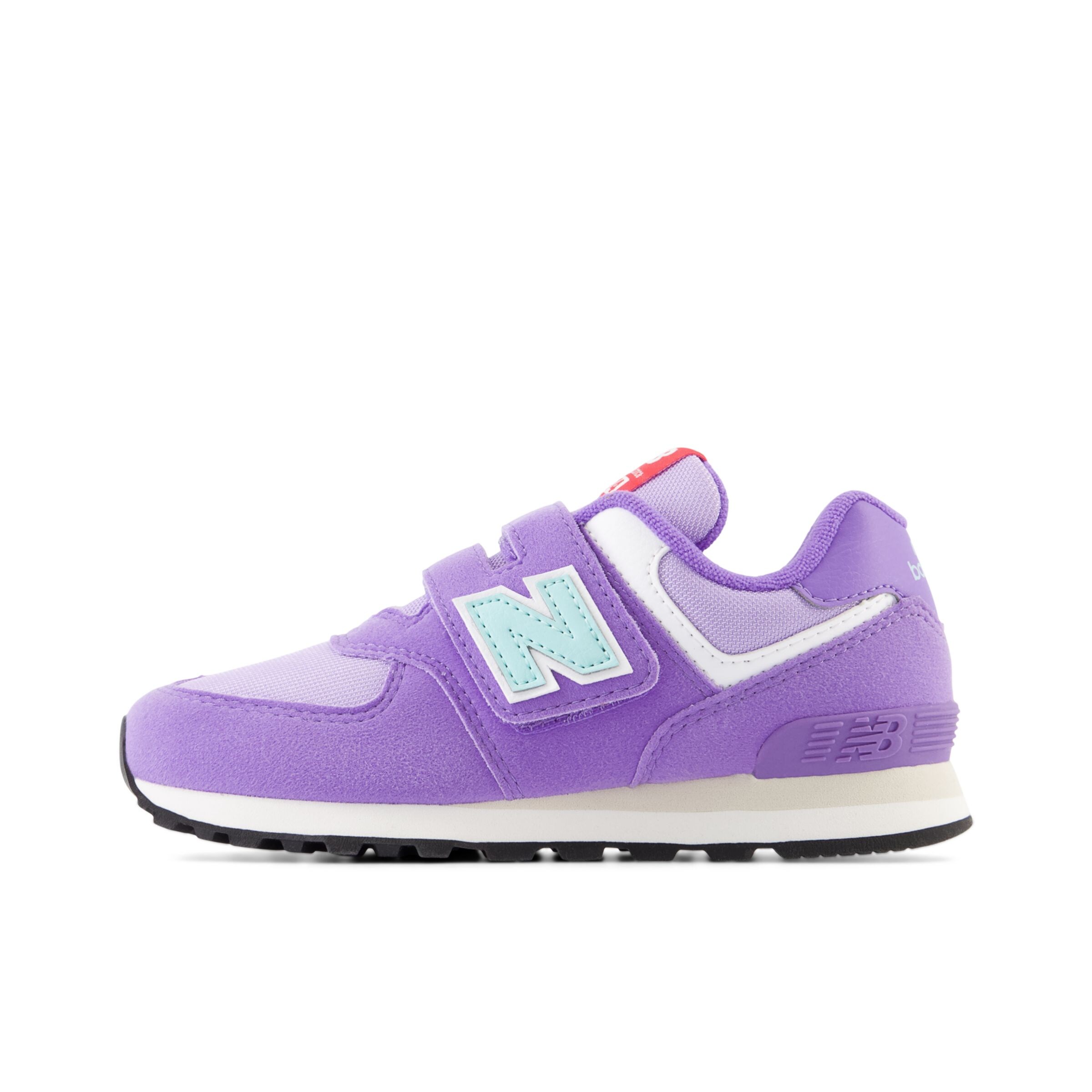 New balance best sale leder kinder lila