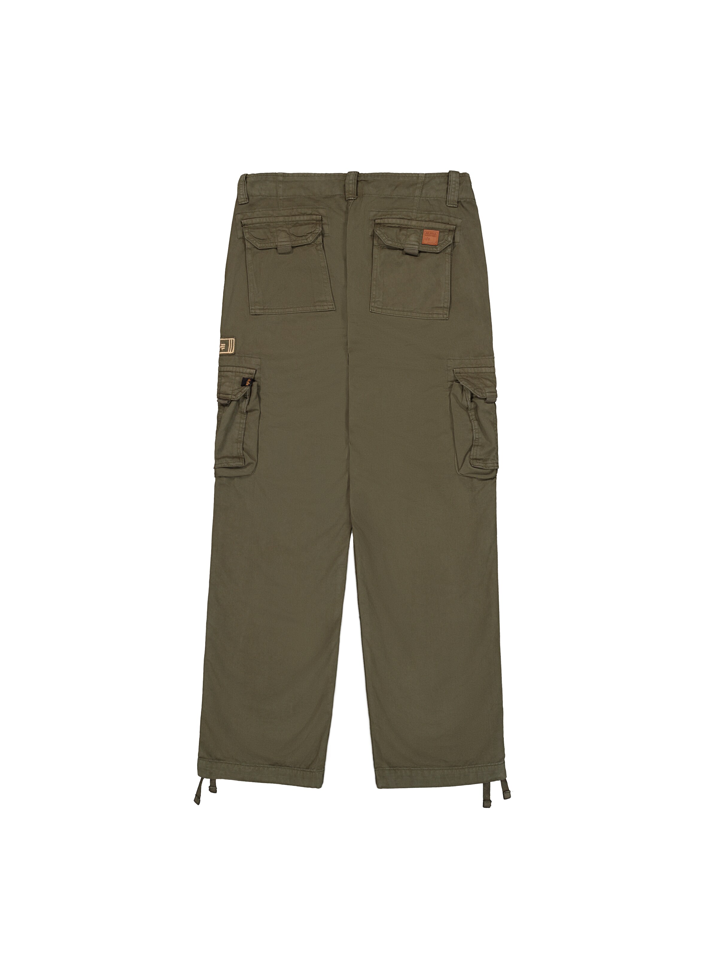 ALPHA INDUSTRIES Regular Cargo Pants 'Jet' in Green