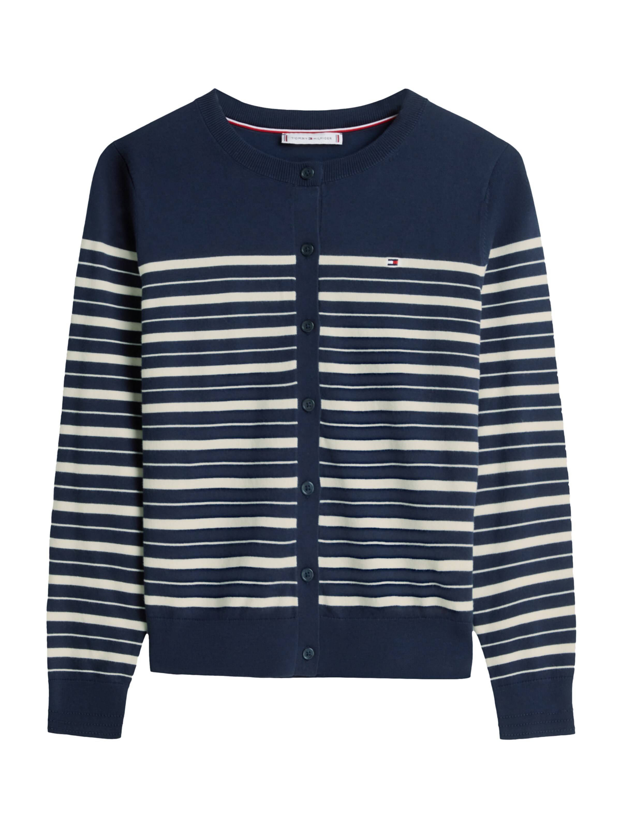 mėlyna TOMMY HILFIGER Kardiganas: priekis