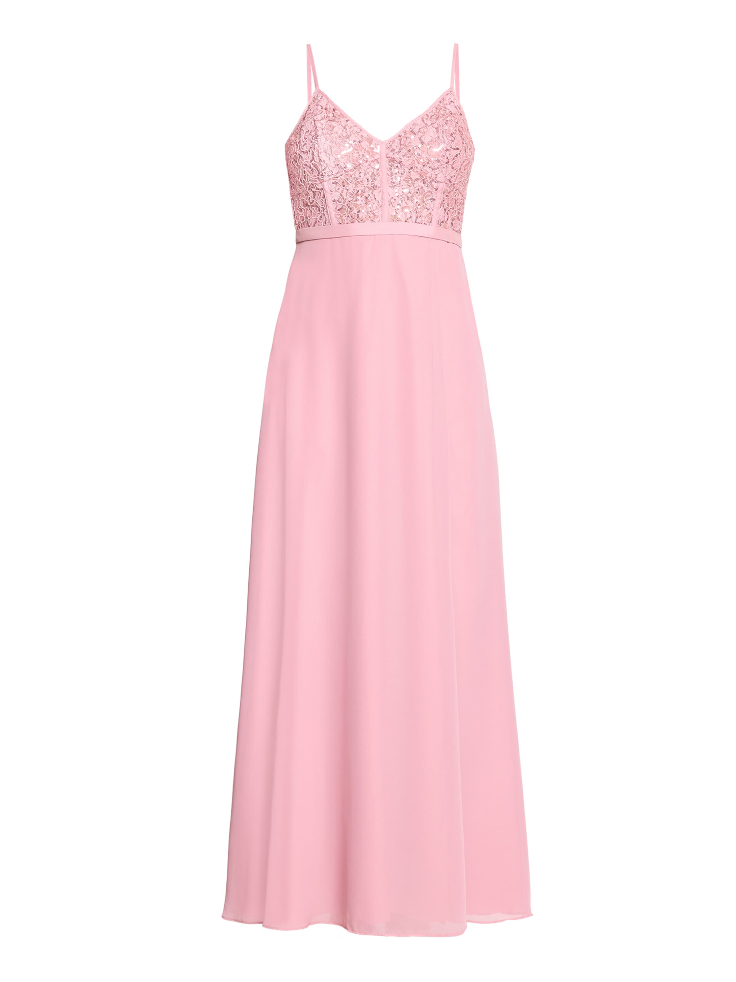 Robe de soirée Vera Mont en rose : devant