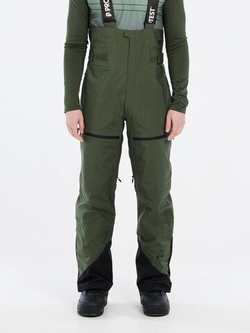 PROTEST Regular Workout Pants 'PRTBASE' in Green