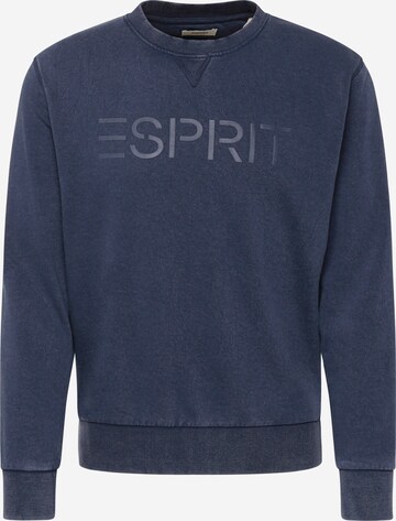 ESPRIT Sweatshirt in Blauw: voorkant