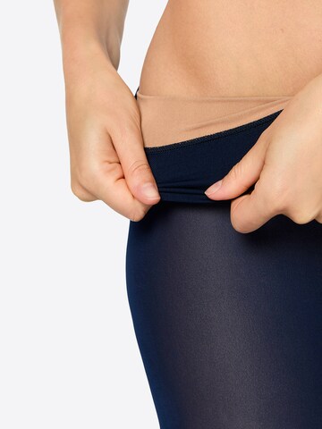 Nur Die Fine tights ' Warm & Transparent Robust ' in Blue
