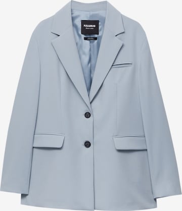 Pull&Bear Blazer in Blue: front