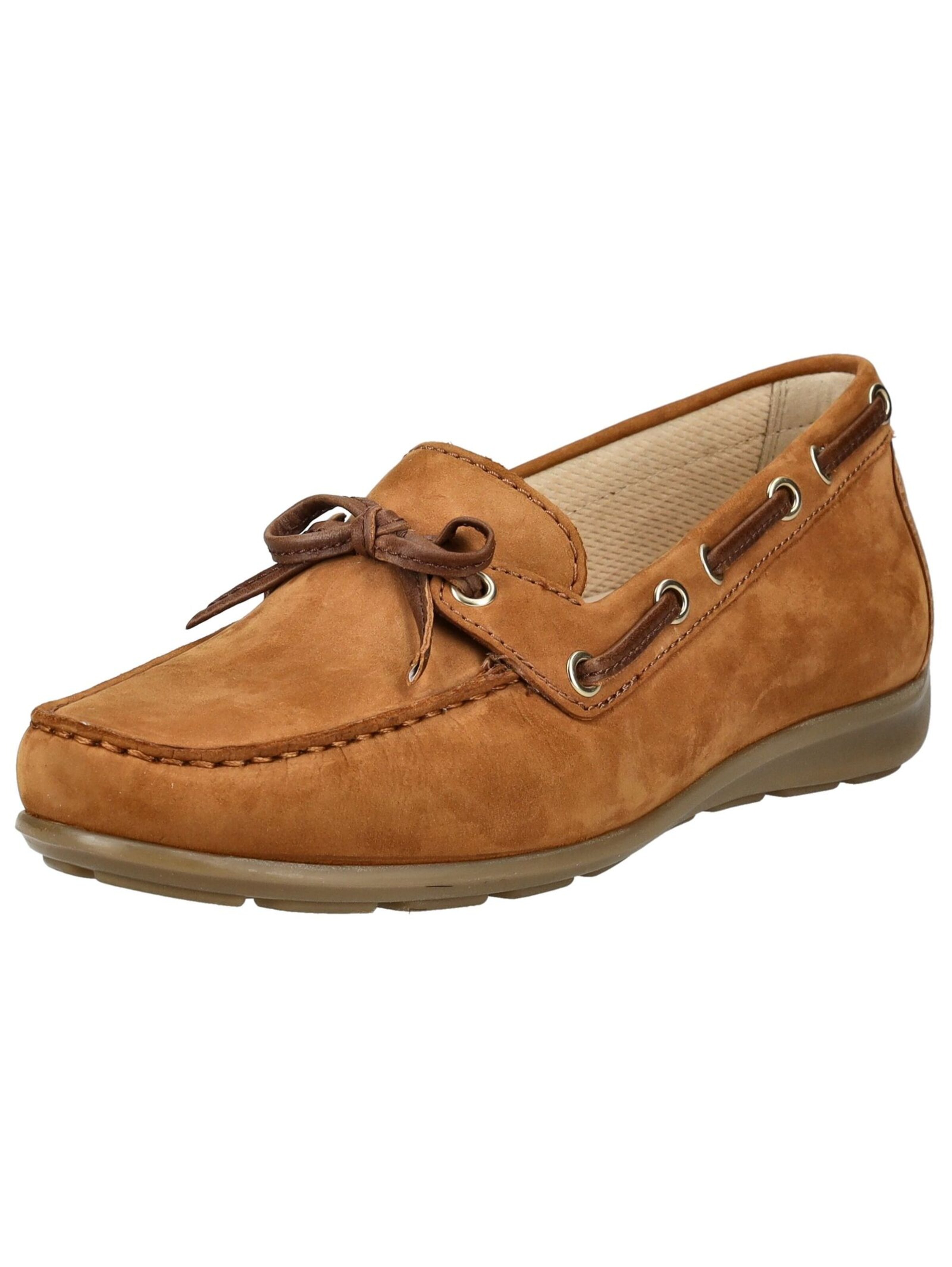 Mocassin GABOR en marron : devant