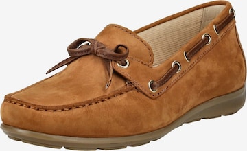 Mocassin GABOR en marron : devant