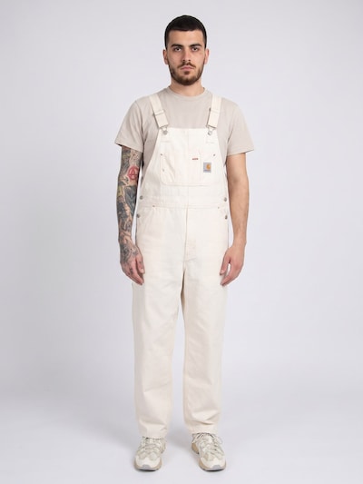 Carhartt WIP Tuinbroek jeans 'Wesley' in 27/30 in de kleur Beige, Productweergave