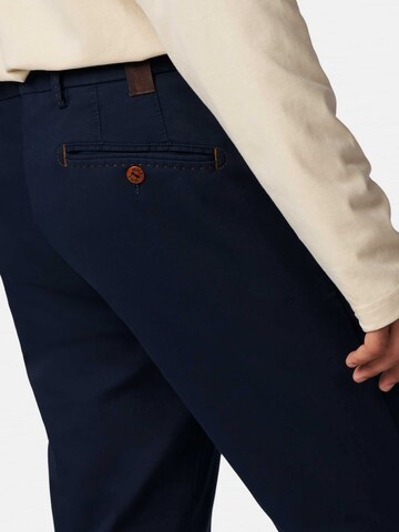 Coupe slim Pantalon chino 'Lupus' MMX Germany en bleu