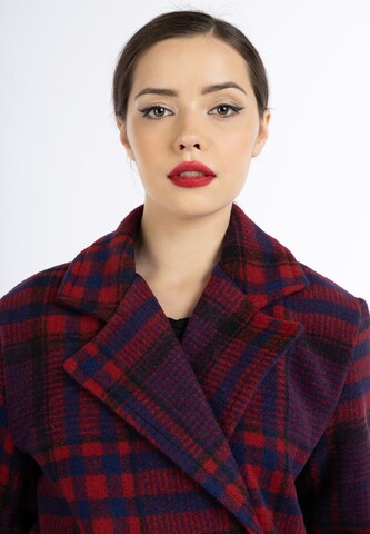 faina Between-Seasons Coat 'Tassia' in Red