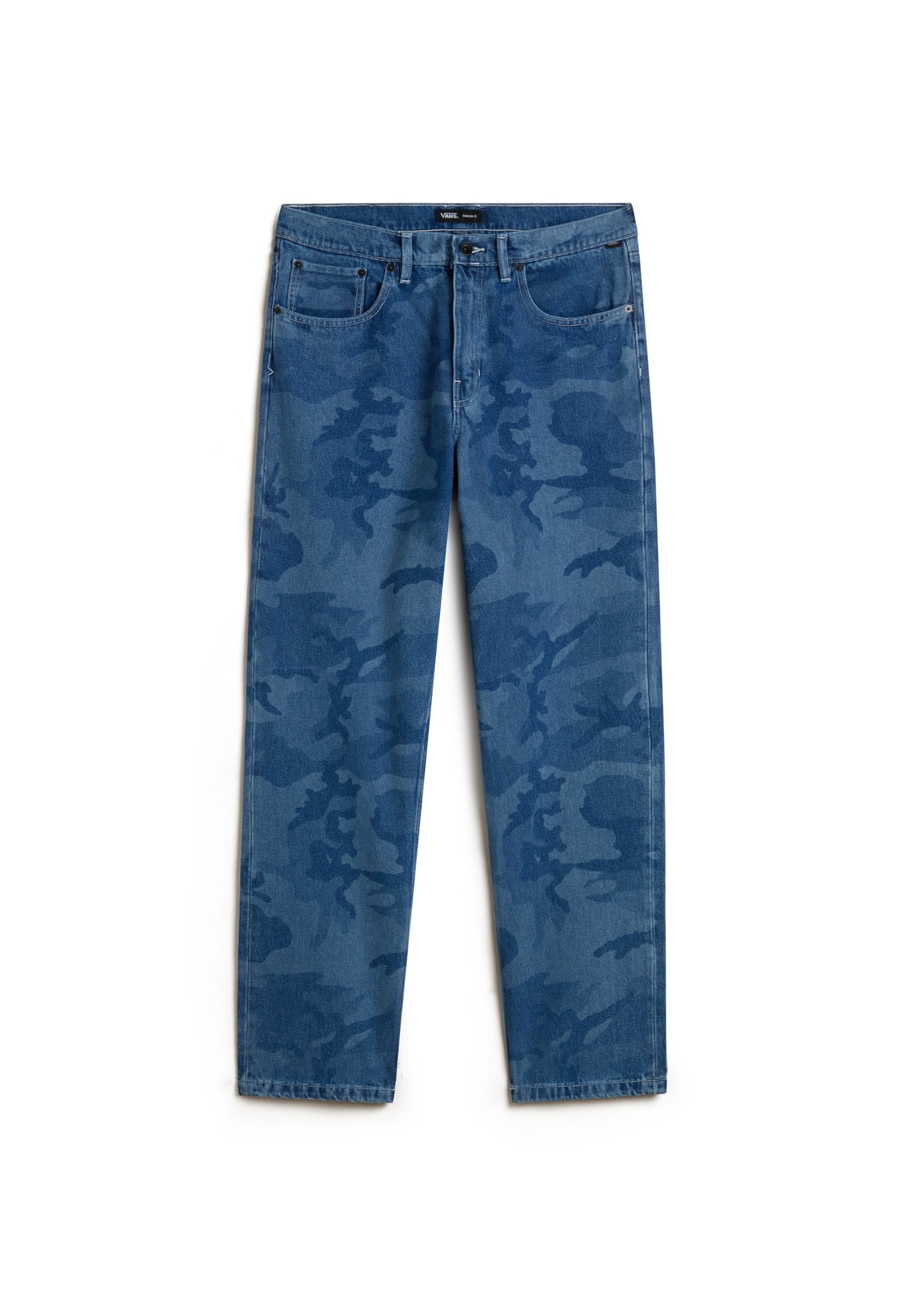 VANS Avar lõige Teksapüksid 'Check-5', värv sinine: eest vaates