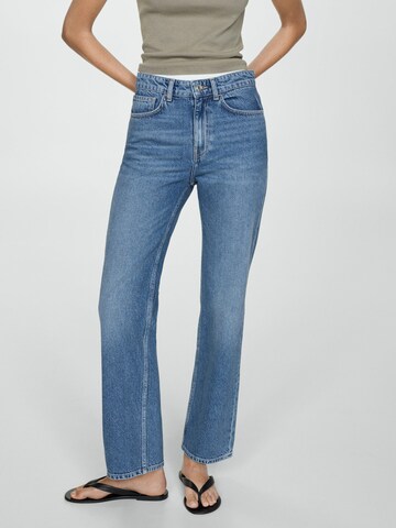 MANGO Regular Jeans 'MATILDA' in Blau: Vorderseite