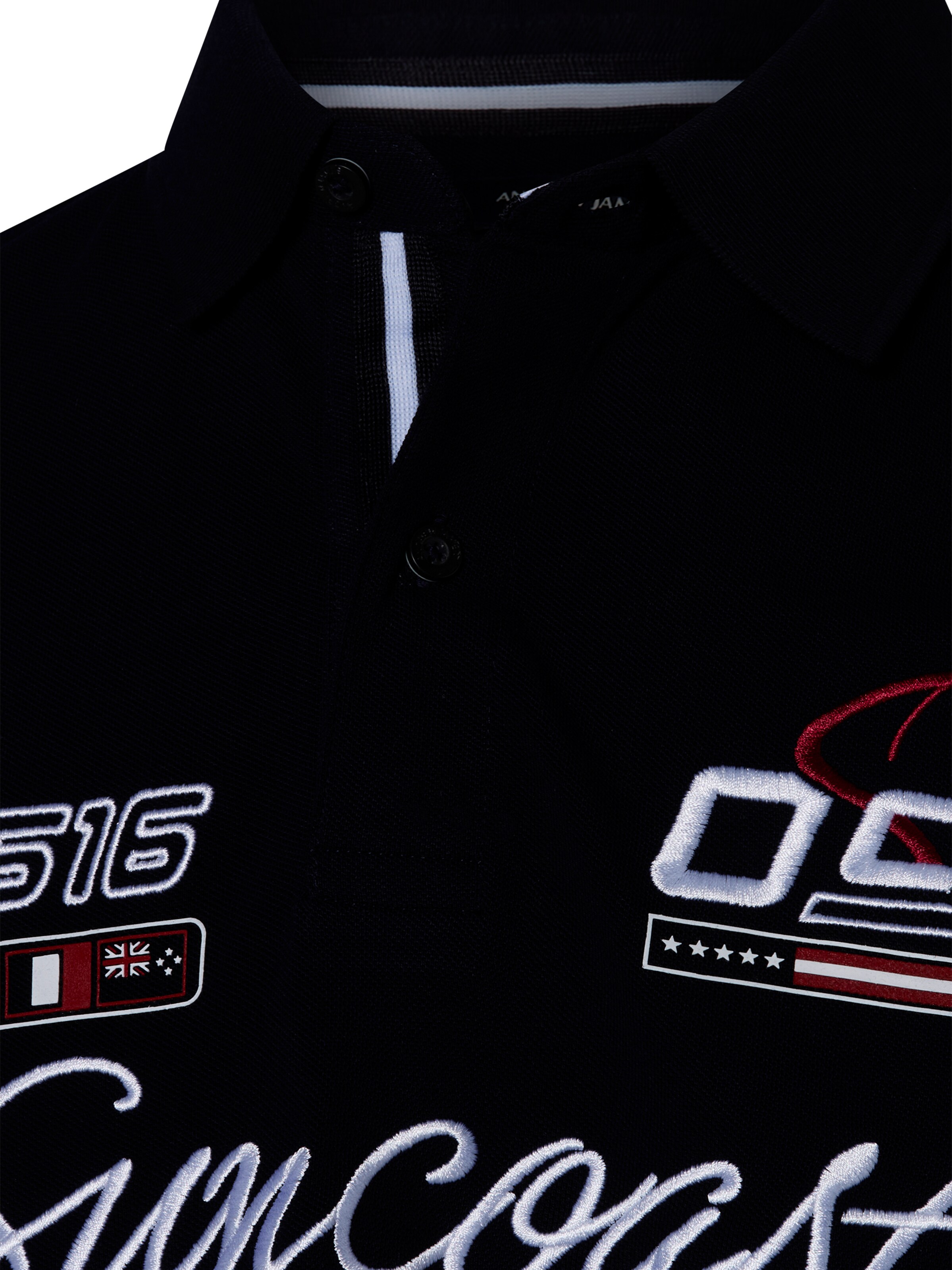 Andrew James Poloshirt in Blau