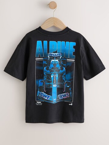 Next T-shirt 'Alpine F1 Team' i svart