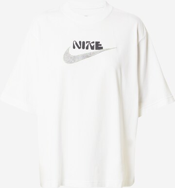 Nike Sportswear Shirt in White: front