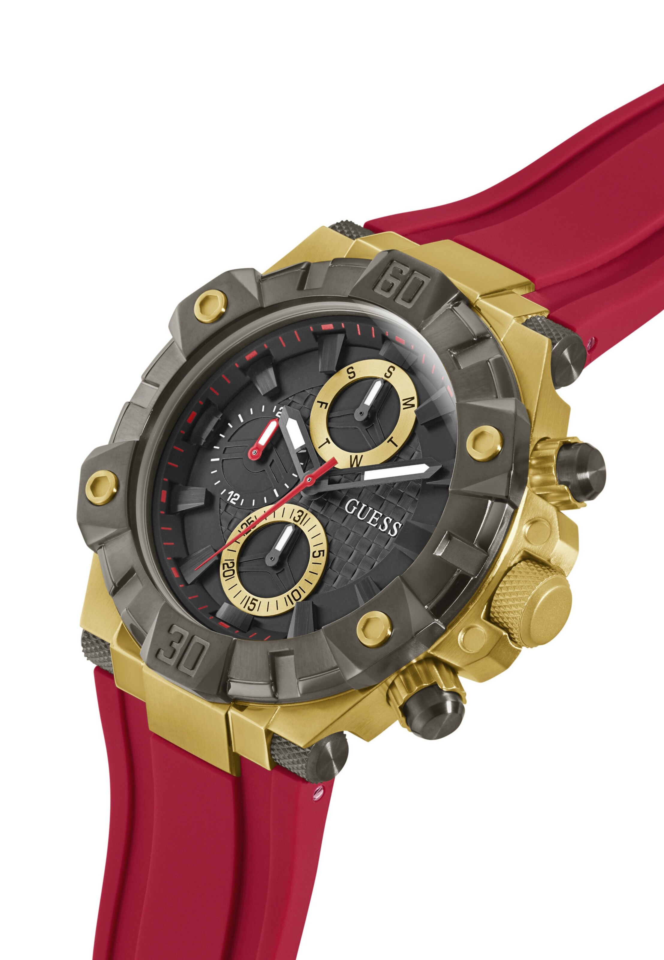 Orologio analogico 'IGNITE' di GUESS in verde