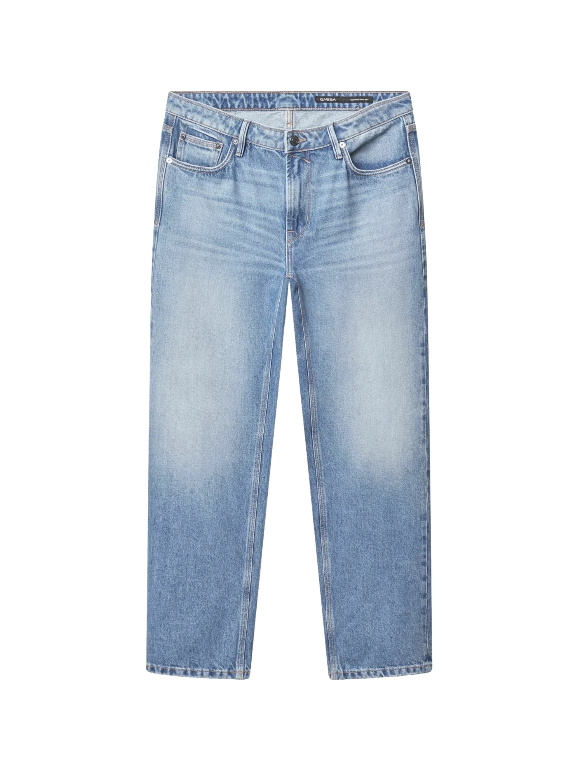 GABBA regular Jeans ' Max Prag ' i blå: forside