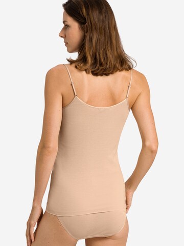 Hanro Undershirt 'Cotton Seamless' in Beige