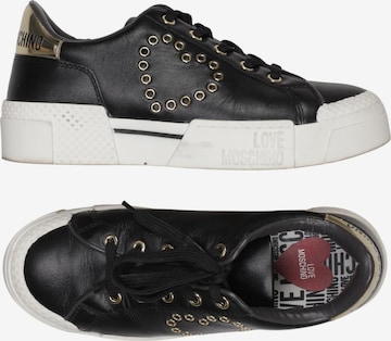 Love Moschino Sneaker 38 in Schwarz: Vorderseite