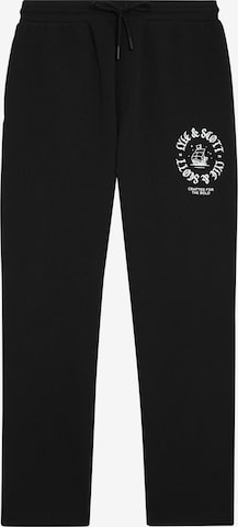 Regular Pantalon Lyle & Scott en noir : devant