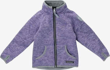 Villervalla Zip-Up Hoodie in Purple: front