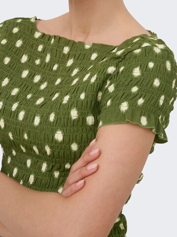 Robe d’été 'ONLMolly' ONLY en vert