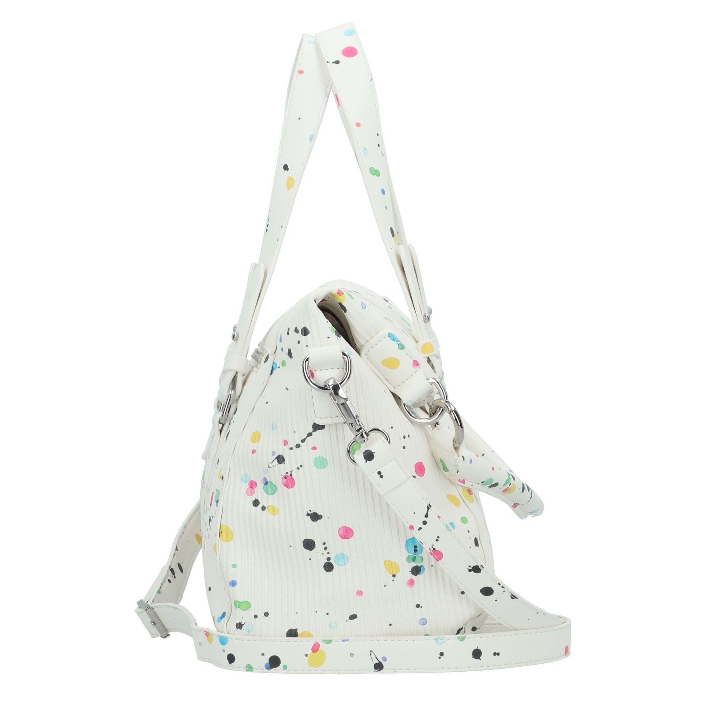 Borsa a mano 'Loverty 2.0' di Desigual in bianco