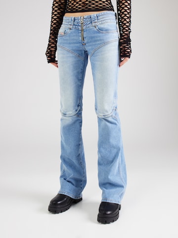 DIESEL Bootcut Jeans 'BELTY' in Blau: predná strana