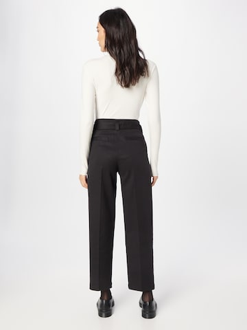 Designers Society Loose fit Trousers with creases 'SAGRA' in Black