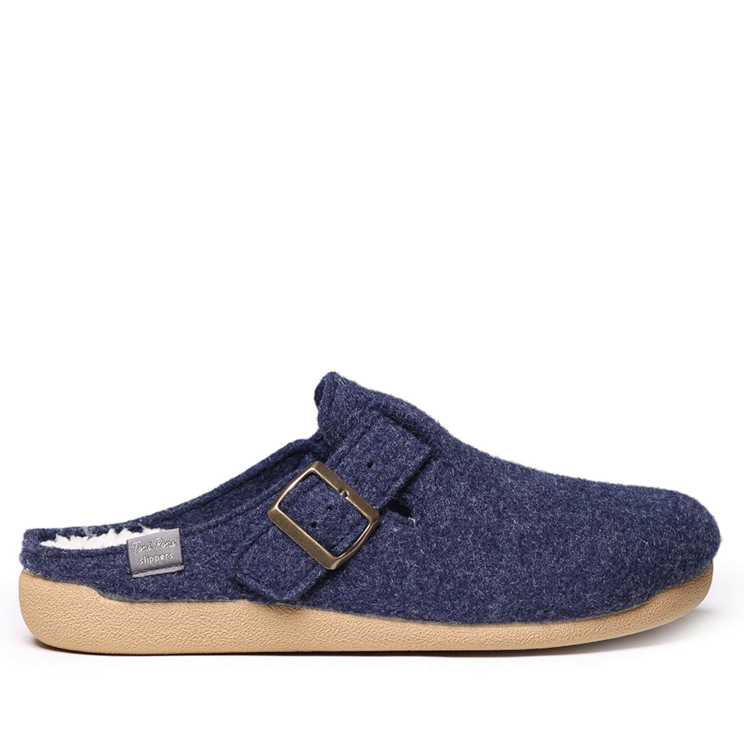 Toni Pons Slipper in Blue: front