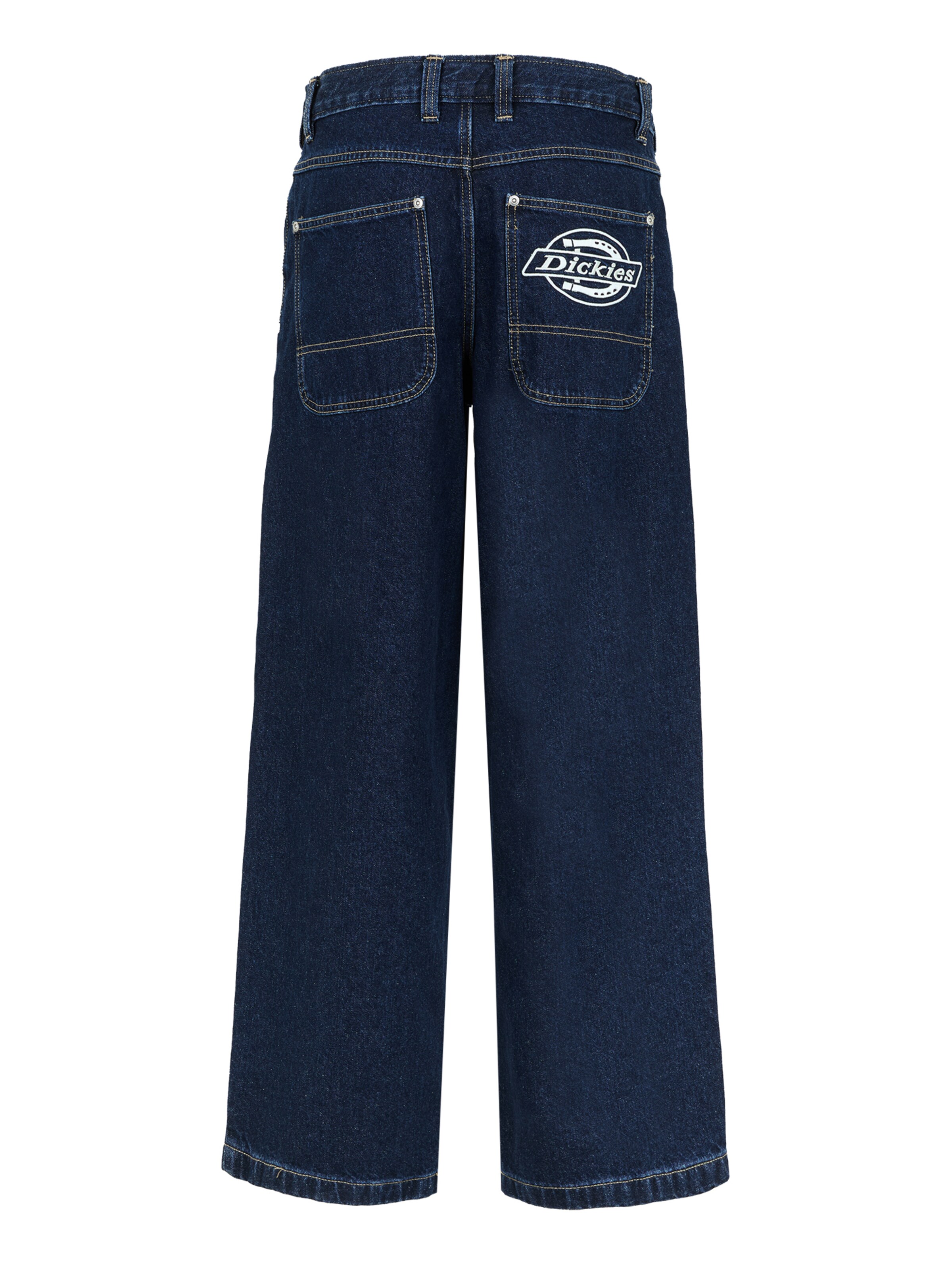 DICKIES Loosefit Džíny 'Hilham' – modrá