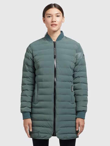 Veste d’hiver 'Greta' khujo en vert : devant