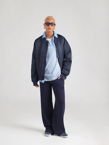 GAP Футболка оверсайз в Синий