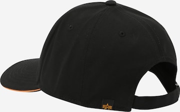 ALPHA INDUSTRIES - Gorra 'Essentials' en negro