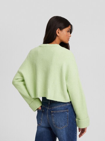 Bershka Sweater in Green