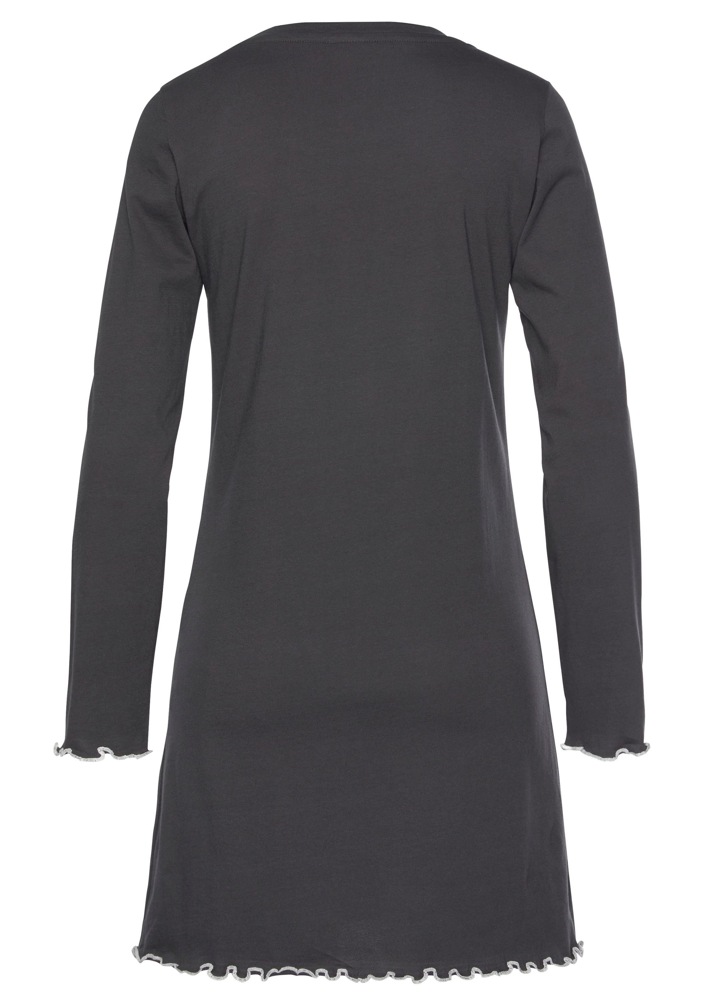 LASCANA Ночная рубашка в Серый