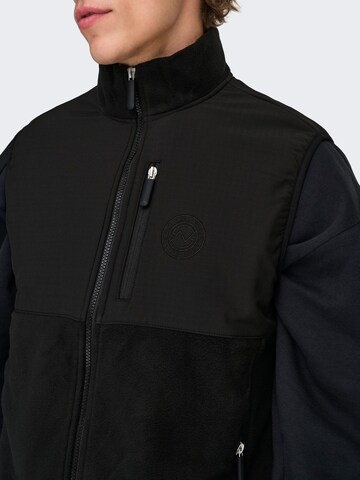 Only & Sons Bodywarmer in Zwart