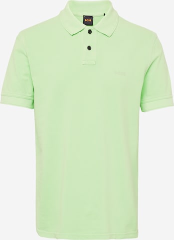 T-Shirt 'Prime' BOSS Orange en vert : devant