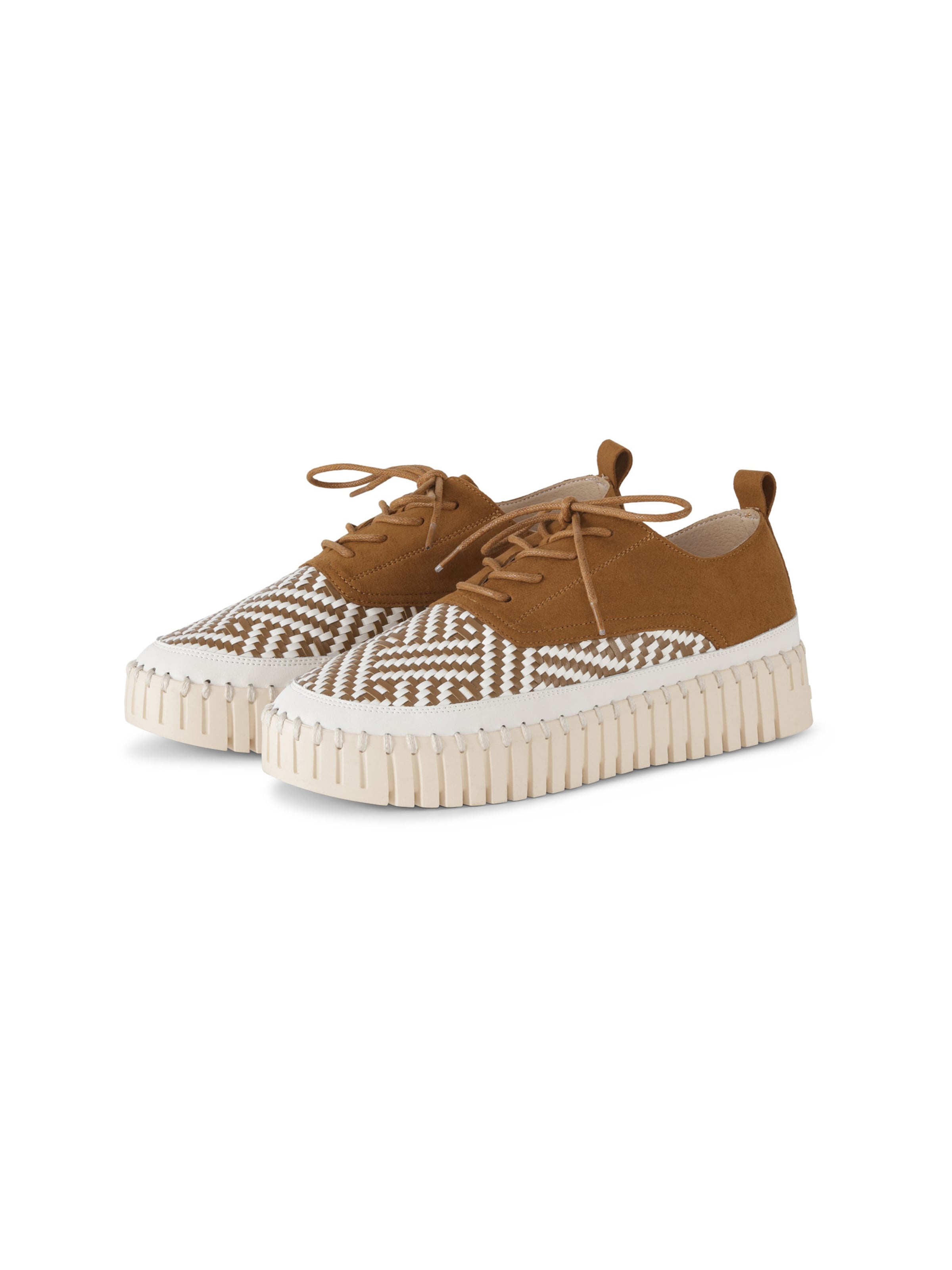 ILSE JACOBSEN Sneakers 'Tulip4094' in Brown: front