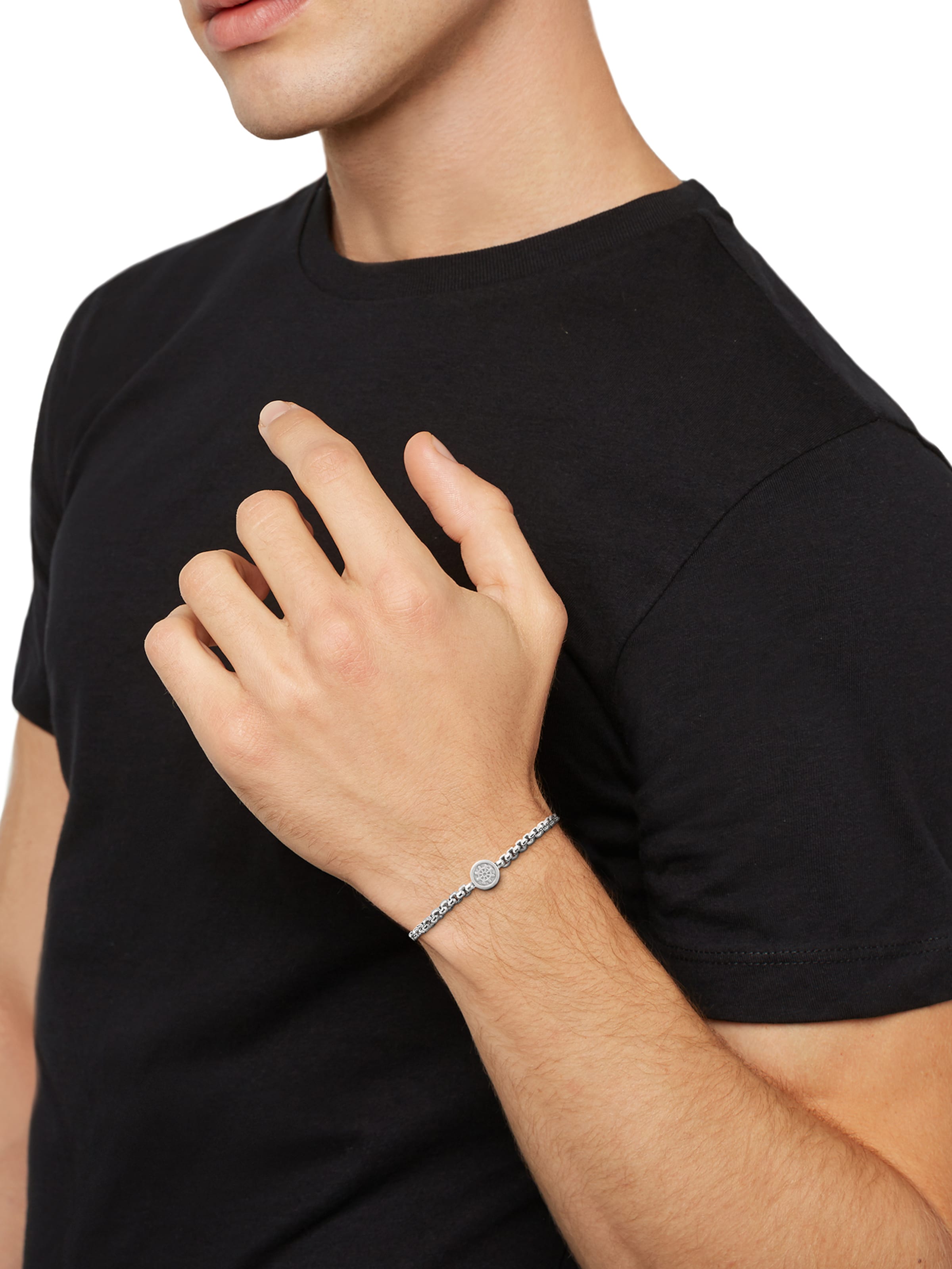 Braccialetto di Breil in argento: frontale