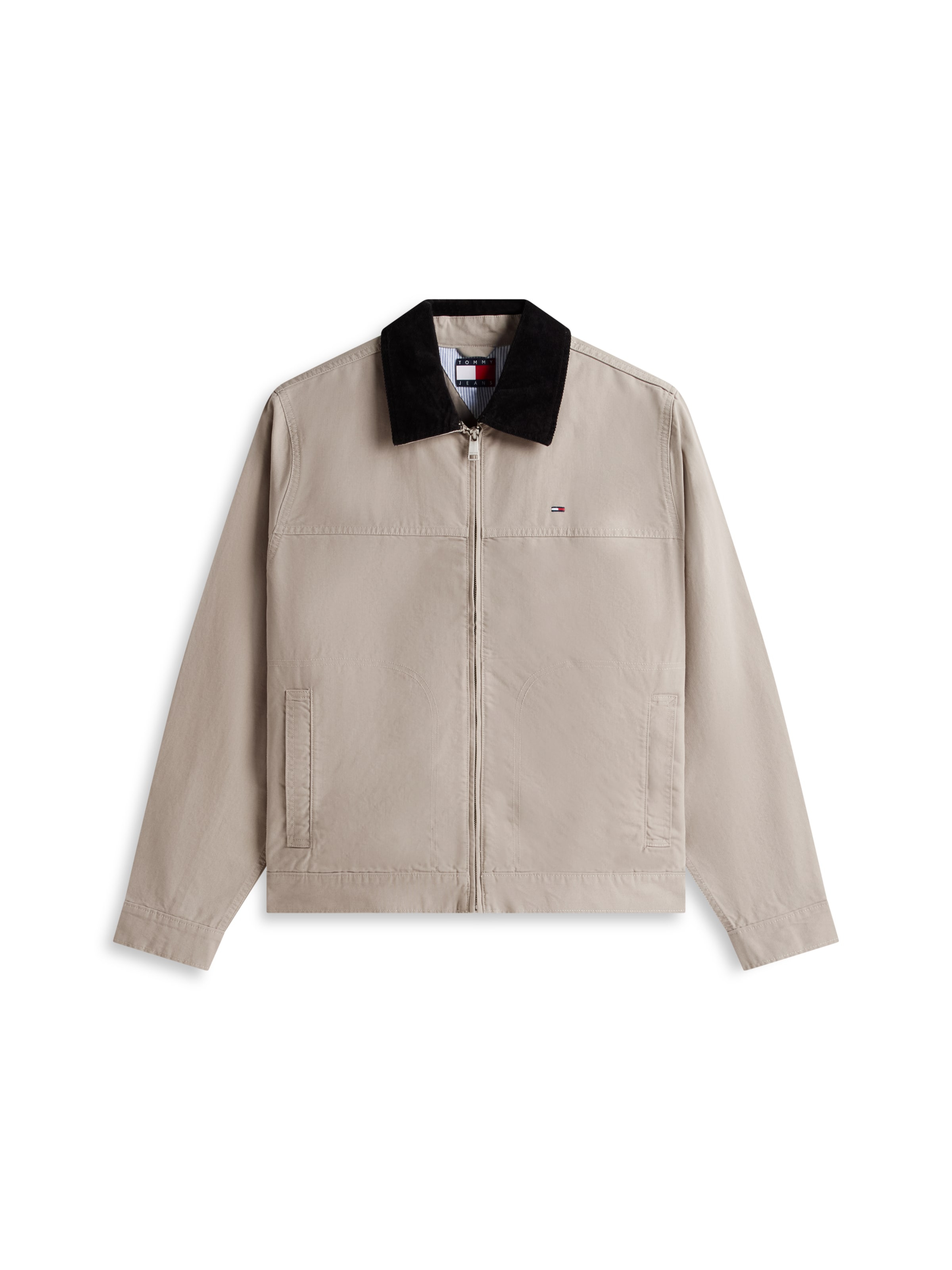 Tommy Jeans Between-season jacket in S in Kitt / Brown, Item view