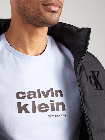 Calvin Klein Jeans Majica | vijolična barva