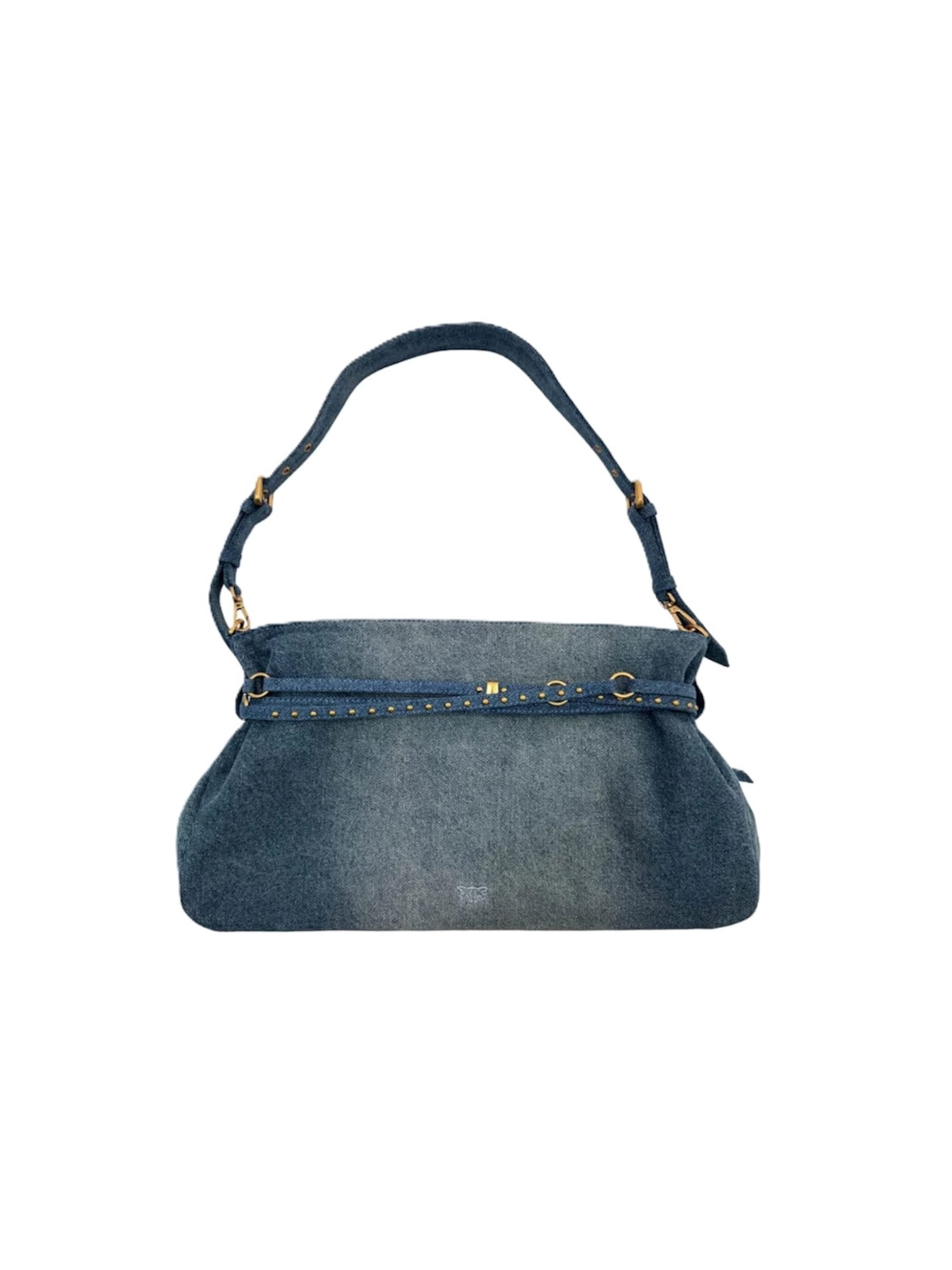 Shopper '105903 A31G' di PINKO in blu